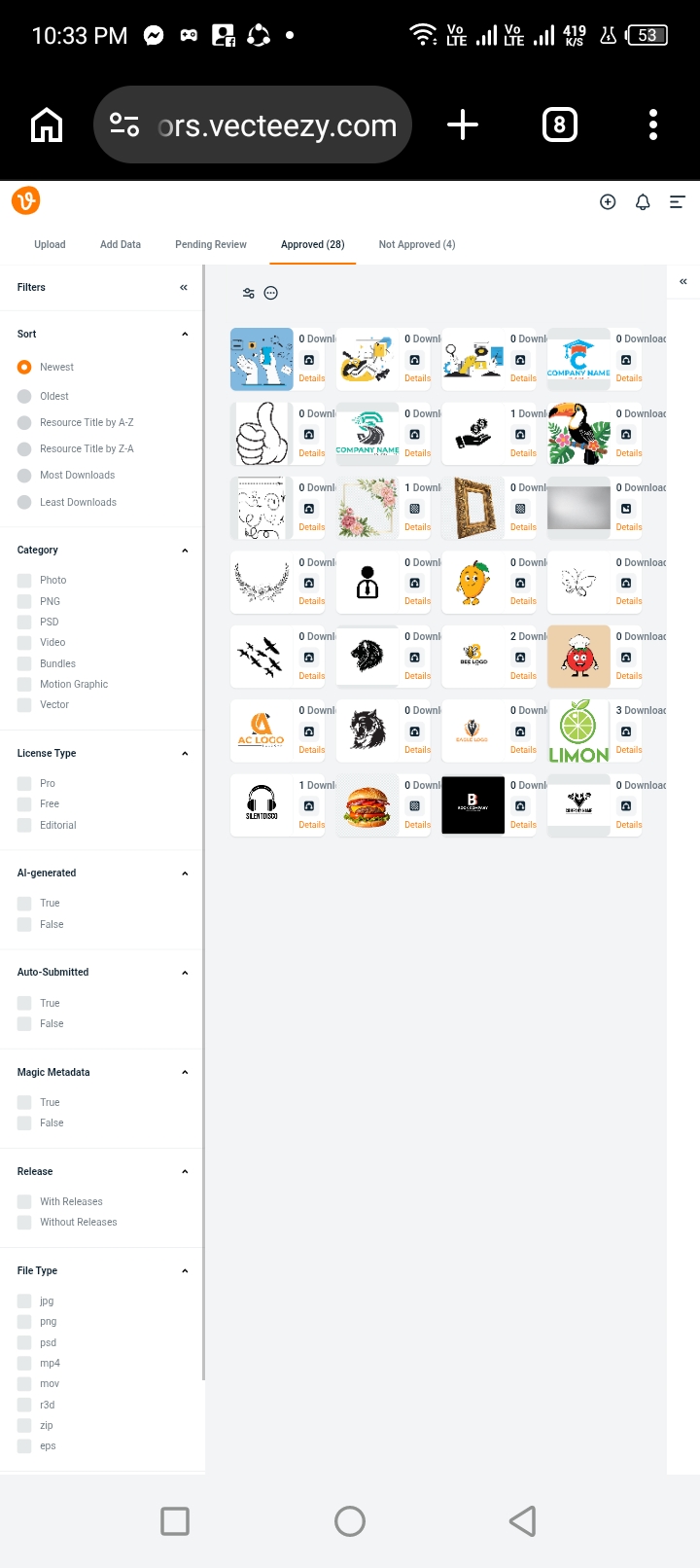 Vectezzy account sell